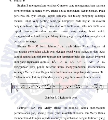Gambar 3. 8 Leitmotif ibu 
