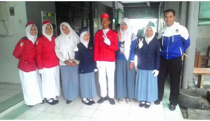 Gambar 5.1 Persiapan Upacara 17 Agustus 
