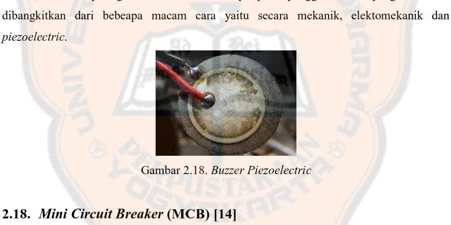 Gambar 2.18. Buzzer Piezoelectric 