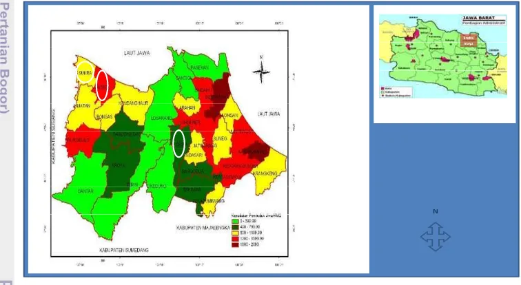 Gambar 3. Peta Kabupaten Indramayu 