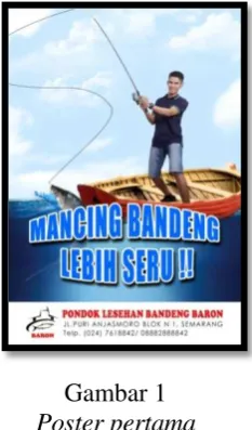 Gambar 1 Poster pertama   