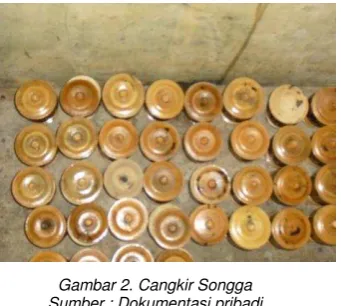 Gambar 2. Cangkir Songga 