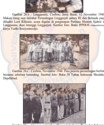 Gambar 27.a : Upacara pelantikan Dewan kelaskaran Pusat dan Seberang  di Yogyakarta. Sumber foto: Buku 30 Tahun Indonesia Merdeka, Depdikbud