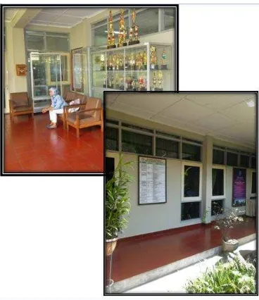 Gambar 10. Ruang Tunggu Tamu dan Koridor Sekolah 