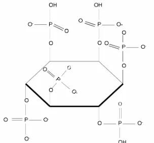 Gambar 6. Struktur kimia asam fitat 