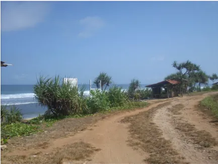 Gambar Pantai Sepanjang Terlihat Dari Area Parkir   