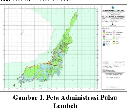 Gambar 1. Peta Administrasi Pulau 