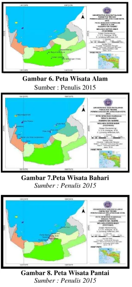 Gambar 6. Peta Wisata Alam 