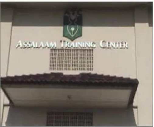 Figure 3.2. The building of Assalaam Training Center 