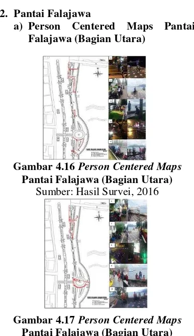 Gambar 4.17 Person Centered Maps Pantai Falajawa (Bagian Utara) 