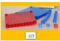 Figure 2. Block Dienes to represent numbers 