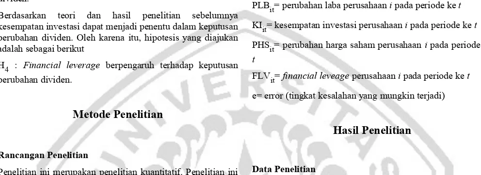 Tabel 2. menunjukkan statistik deskriptif yang menunjukkannilai minimum, maksimum, rata-rata, dan deviasi standar dari71 perusahaan selama tahun 2010-2013