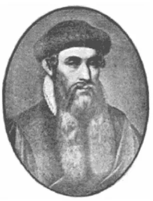 Gambar 2: Johannes Gutenberg 