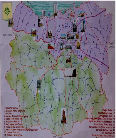 Gambar Obyek Wisata Kota Semarang  (Doc. Brosur Obyek Wisata Kota Semarang) 