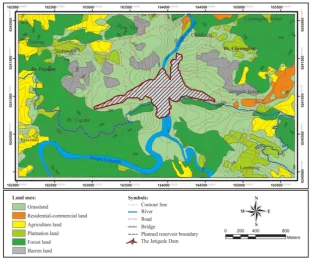 Figure 6: Land use map of the research area.