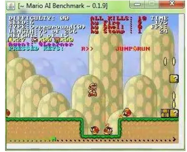 Gambar 1.2 "Infinite Mario AI"  