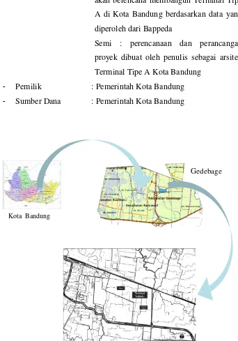 Gambar 3. 3 Lokasi Tapak Terminal 