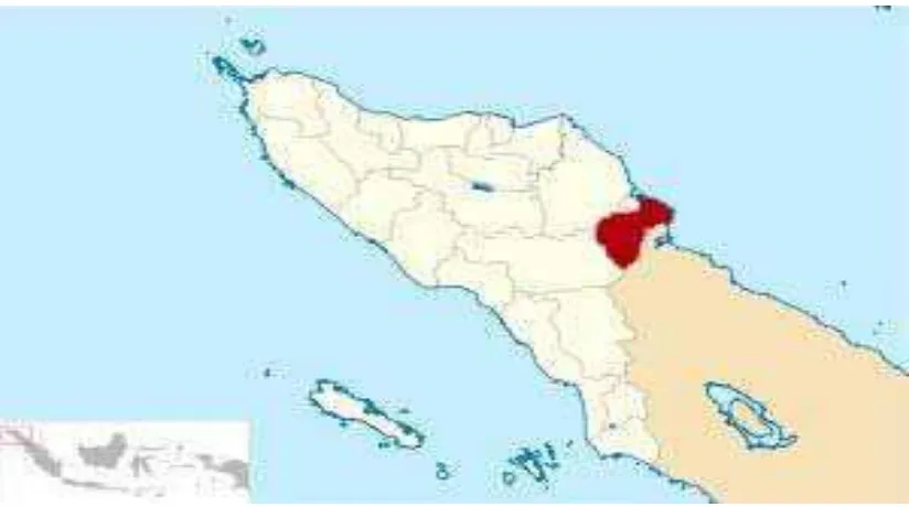  Gambar 3  Peta Kabupaten Aceh Tamiang