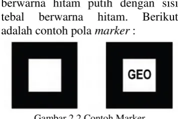 Gambar 2.2 Contoh Marker 