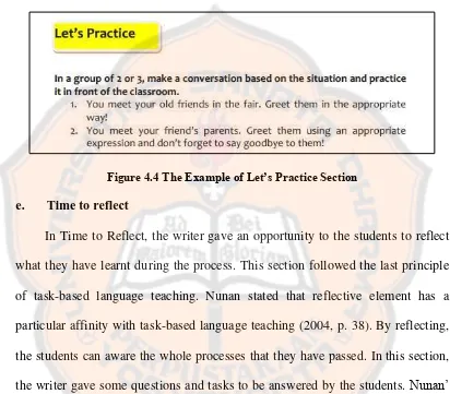 Figure 4.4 The Example of Let’s Practice Section 