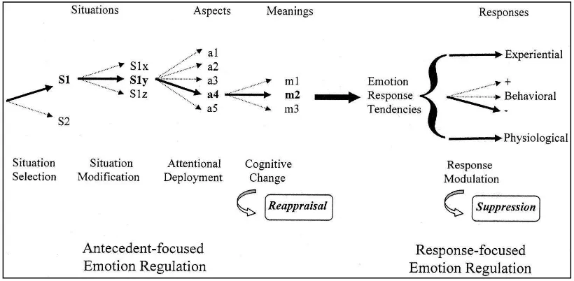 Gambar 1. Proses Model Regulasi Emosi (Gross, &John, 2003) 