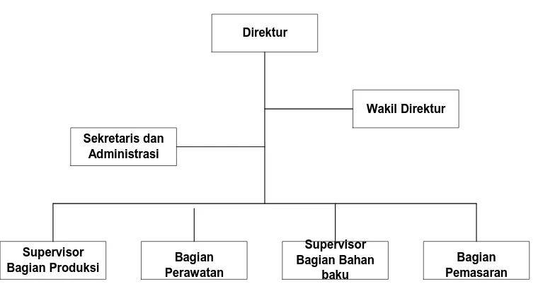 Gambar 3. 1 Struktur Organisasi 