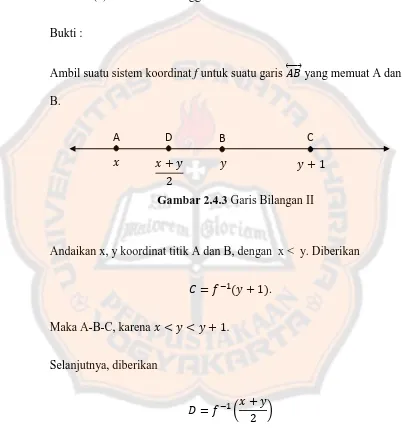 Gambar 2.4.3 Garis Bilangan II 