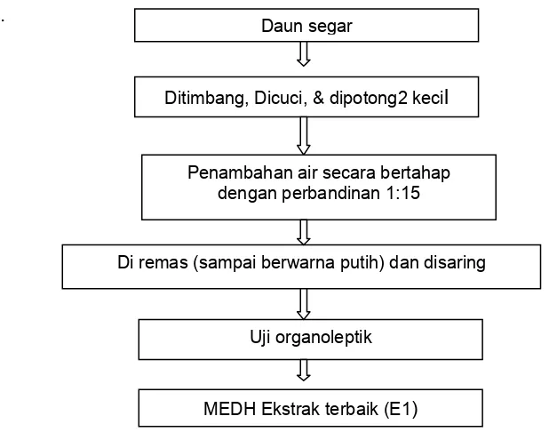 Gambar 4 Analisis minuman ekstrak daun hantap (MEDH) terbaik  