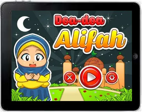 Gambar 8.  Loading Doa-Doa Alifah 