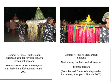 Gambar 4. Prosesi arak-arakan 