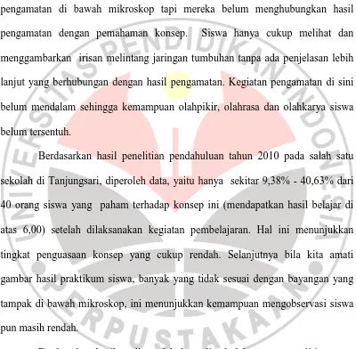 gambar hasil praktikum siswa, banyak yang tidak sesuai dengan bayangan yang 