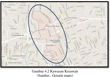 Gambar 4.2 Kawasan Kesawan 