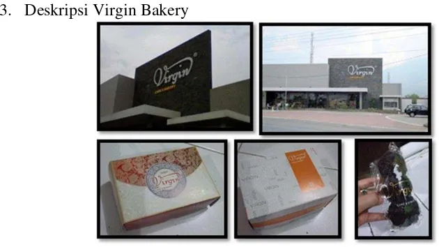 Gambar 1.3 Visual Brand Identity Virgin Bakery 