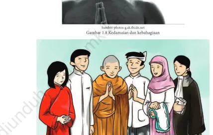 Gambar 1.9 Kerukunan antartokoh beragama