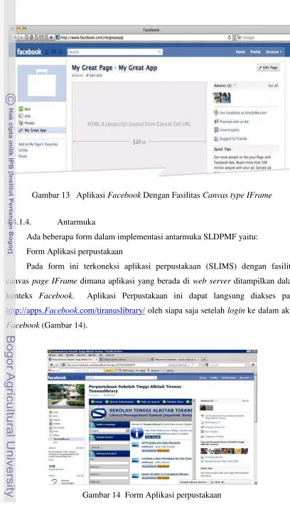 Gambar 14  Form Aplikasi perpustakaan 