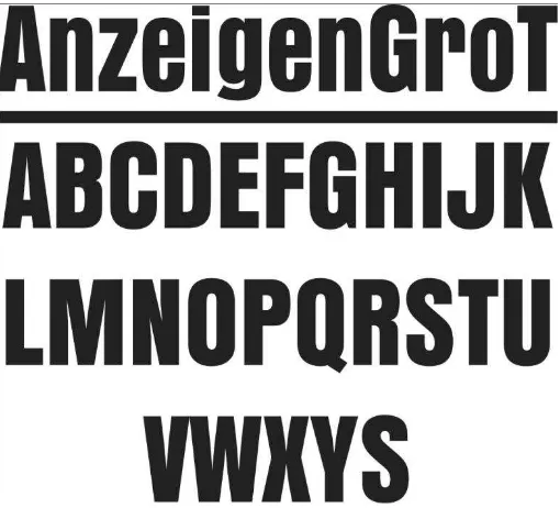 Gambar 3.1 : Jenis font yang digunakan untuk Tagline AMDK Perhutani. 