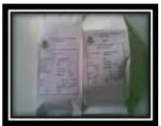 Gambar 4.8 kantong Contoh sebagai sampel produk teh hitam 