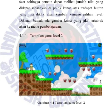 Gambar 4.4 Tampilan game level 2 
