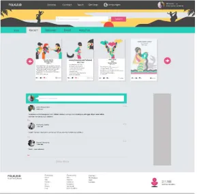 Gambar 1. Interface Website 