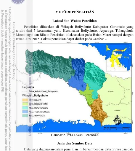 Gambar 2. Peta Lokasi Penelitian 