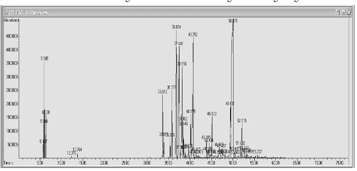 Gambar 7. Kromatogram Kondisi Analisis Ketiga. 