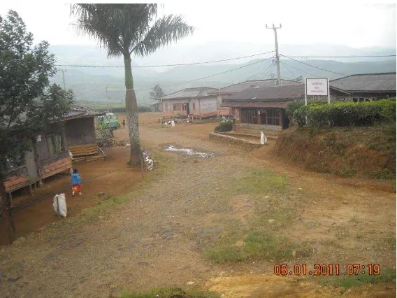Gambar 2. Pemukiman Kampung Citalahab Bedeng. 