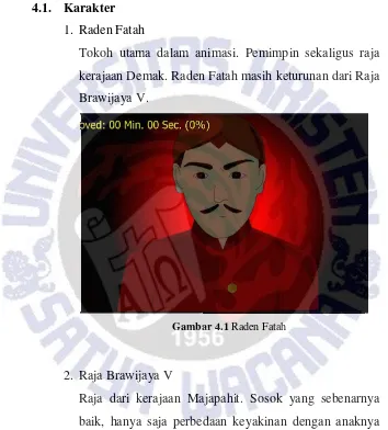 Gambar 4.1 Raden Fatah 