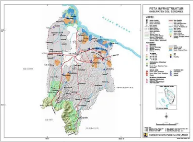 Gambar 4.1 Peta Kabupaten Deli Serdang 