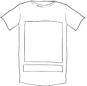 Gambar 38 : Layout Gagasan T-Shirt I 