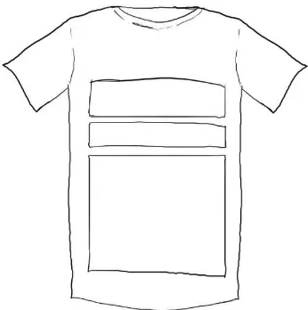 Gambar 40 : Layout Gagasan T-Shirt III 