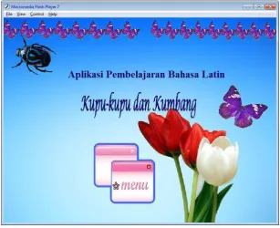 Gambar 4.1  Tampilan halaman awal 