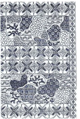 Gambar 104: Pola Batik Sekar Kirana 