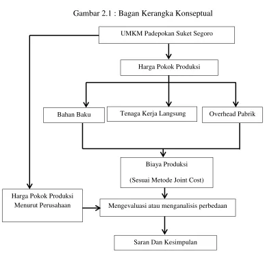 Gambar 2.1 : Bagan Kerangka Konseptual 