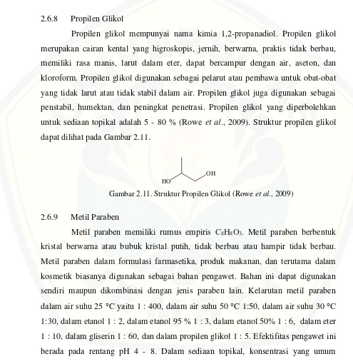 Gambar 2.10. Struktur Trietanolamin (Rowe et al., 2009) 